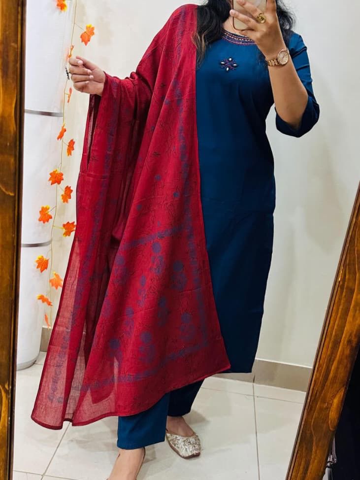 3PC cotton suit
