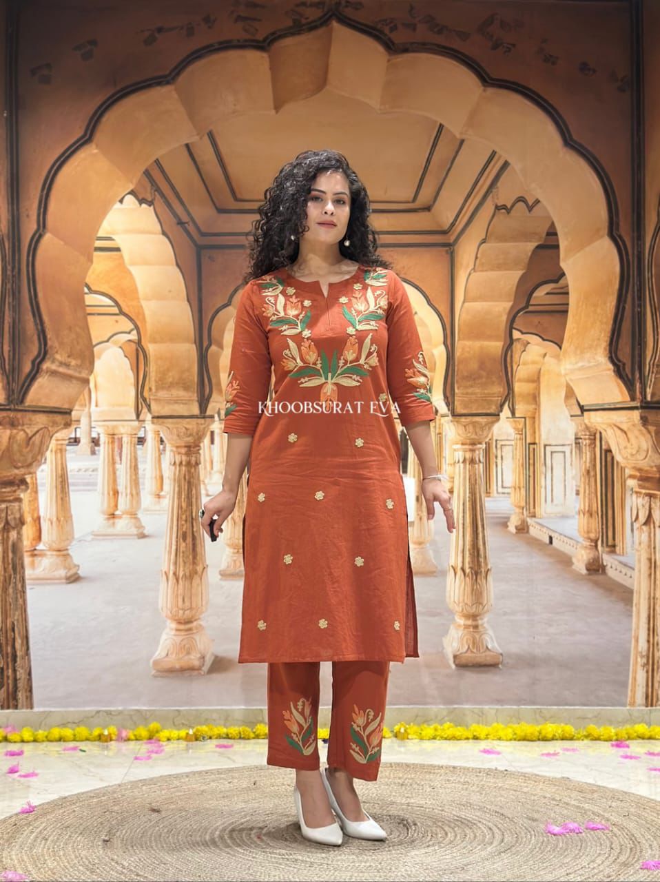 2pc cotton suit