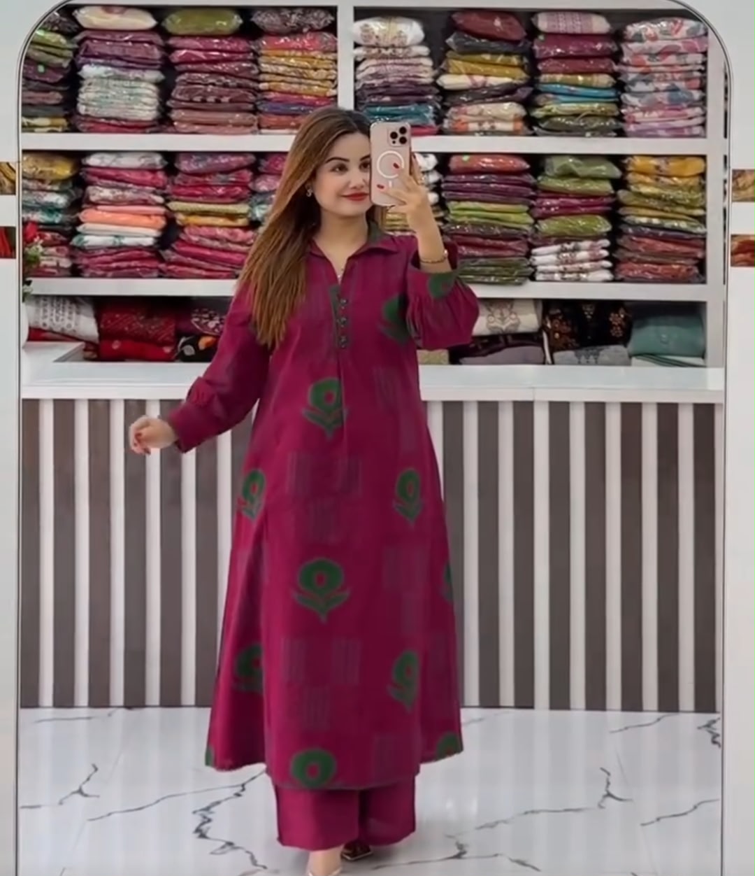 2pc Cotton suit