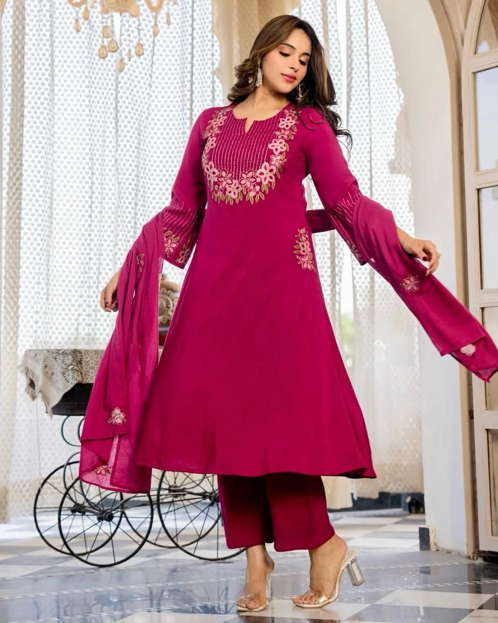 3pc cotton suit