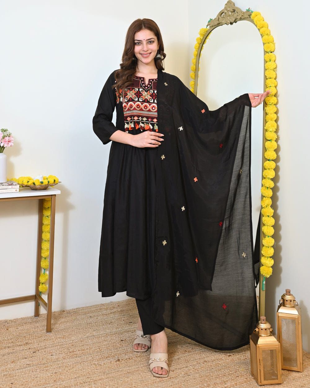 3pc cotton suit