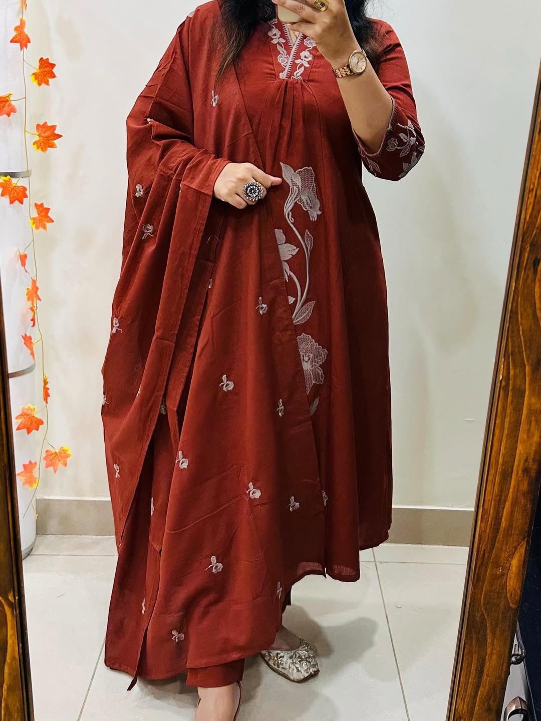 3pc cotton suit