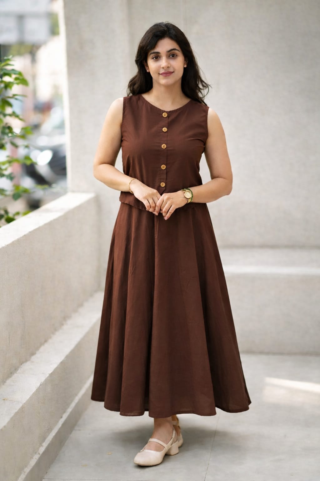 2pc Cotton suit